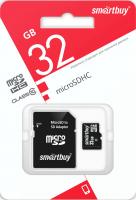 MicroSDHC 32 Gb SmartBuy class 10 LE  SB32GBSDCL10
