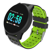 Qumann QSW01 Black/Green 15012 Умные часы