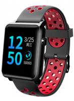 Qumann QSW02 Black/Red 15021 Умные часы