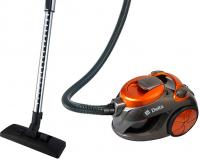 DELTA DL-0828 серо-оранжевый  Пылесос