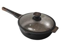 Сотейник  LARA Monaco choco LR01-61-28  28*7,5см,