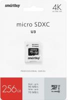 256 Gb MicroSDXC SmartBuy class10 PRO90/70Mb/s UHS
