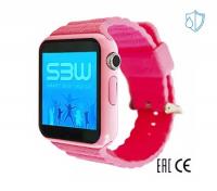 SmartBabyWatch SBW 2 розовые Умные часы 