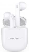 Bluetooth наушники Crown CMTWS-5002 белые bluetoo