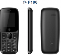 F+ F196 Black  Сотовый телефон