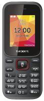 TEXET TM-124 Black Red Сотовый телефон