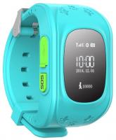 SmartBabyWatch Q50 голубые детские  Умные часы