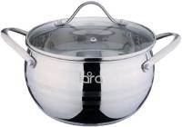 LARA Apple 18 нерж LR02-32 Кастрюля