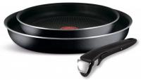 TEFAL 04181810 INGENIO Black Набор посуды