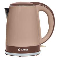 DELTA DL-1370 бежевый/коричневый  Чайник
