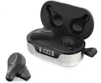 OLMIO (039359) TWE-07 черные  Bluetooth наушники