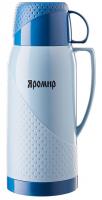 Термос ЯРОМИР ЯР-2023С/1 серо-голубой  1,8л, плас