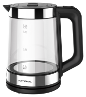 NATIONAL NK-KE17322 черный  Чайник