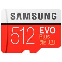 512 Gb MicroSDXC Samsung EVO PLUS 100Mb/s