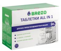 Бытовая химия BREZO 97016 таблетки ALL IN 1 для П