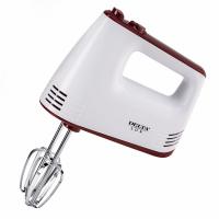 DELTA LUX DE-7700 белый с бордовым  Миксер