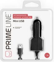 Авто З/У Prime Line Mini USB 1000 mA, черный  вит