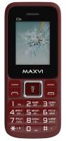 Сотовый телефон MAXVI  C3n Wine Red