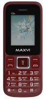 Сотовый телефон MAXVI  C3n Wine Red