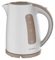 NATIONAL NK-KE17103 белый/бежевый  Чайник