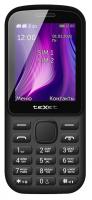 TEXET TM-221 Black Red Сотовый телефон