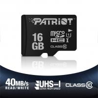 MicroSDHC 16 Gb Patriot class 10 LX PSF16GMCSDHC10