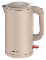 NATIONAL NK-KE17544 бежевый  Чайник