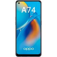 OPPO A74 (4+128) черный  Сотовый телефон