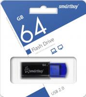 USB флеш накопитель 64 Gb SmartBuy Click Black-Bl