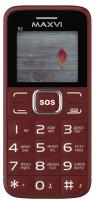 Сотовый телефон MAXVI   B2 Wine Red
