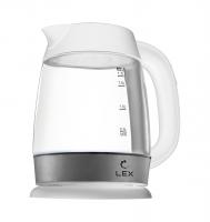 LEX LX  30011-2 белый Чайник