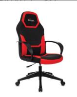 BRABIX Alpha GM-018 ткань/экокожа черное/красное