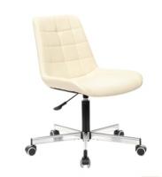 BRABIX Deco MG-316 б/подл серебр экокожа сл.кость