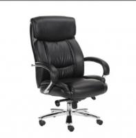 BRABIX PREMIUM Direct EX-580 хром рец/кож черное