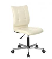 BRABIX Stream MG-314 б/подл серебр экокожа бежевое