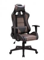 BRABIX GT Racer GM-100 ткань экокожа черное/корич