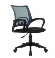 BRABIX Fly MG-396 с подл сетка серое/черное