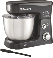 Sakura Миксер Sakura с чашей SA-6327BK планетарный