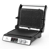 BQ Электрический гриль  BQ GR3002 Чёрный-Стальной