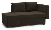 Диван еврокнижка Дагмар коричневый