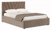 Кровать Палермо велюр какао