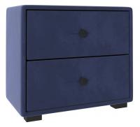 Тумба прикроватная Tango велюр индиго
