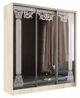Шкаф-купе Тринити-5 сандал светлый