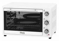 Электрическая печь OASIS M-60CW2 белая 2000 Вт, 6